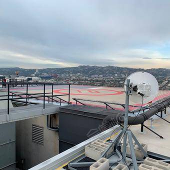 Rooftop Helicopter Pad on Top of West Hollywood (Fairfax and Wilshire)